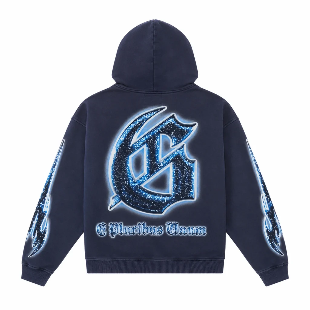 Godspeed Navy Blue Hoodie (B)