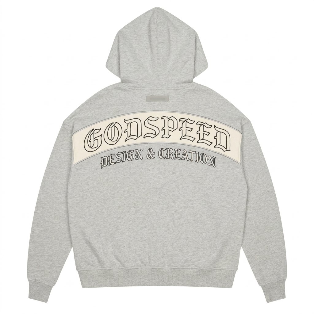 Godspeed Grey Hoodie (B)